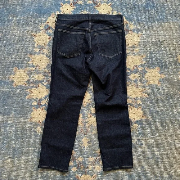J. Crew Mid-Rise Vintage Slim Straight Jean in Resin Rinse 29P - Picture 5 of 6